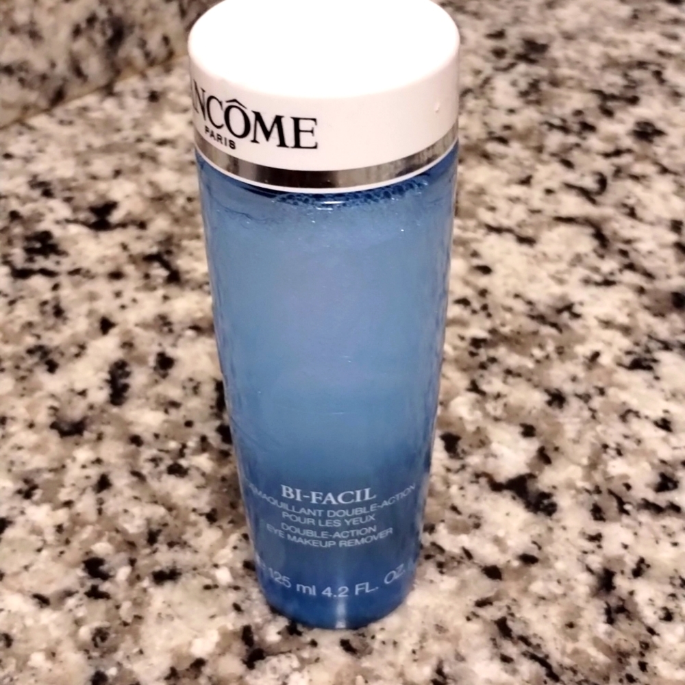 Bi-facil double action eye makeup remover by Lancome